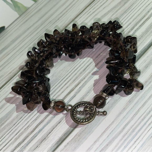 Lia Sophia brownish stone bracelet - Picture 4 of 4
